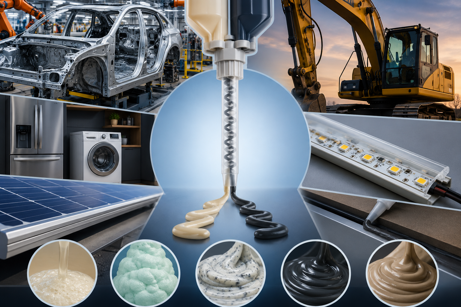 Dynamic Mixing Nozzles for 2K Sealants Application