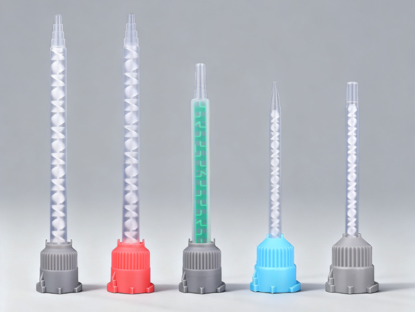 Static Mixing Nozzle Elements and Epoxy Mixing Quality