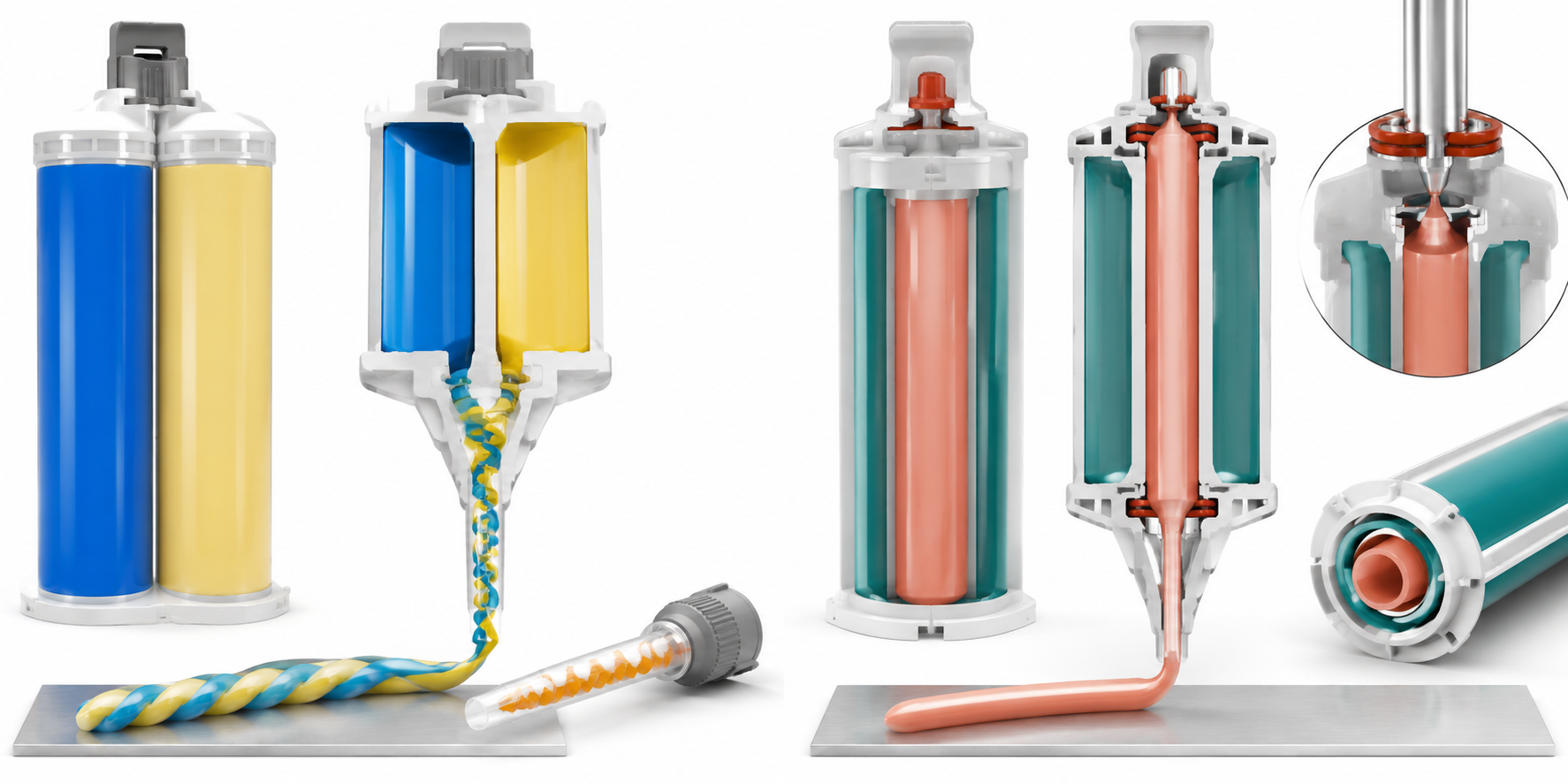 Side-by-Side vs. Coaxial Cartridges Configuration