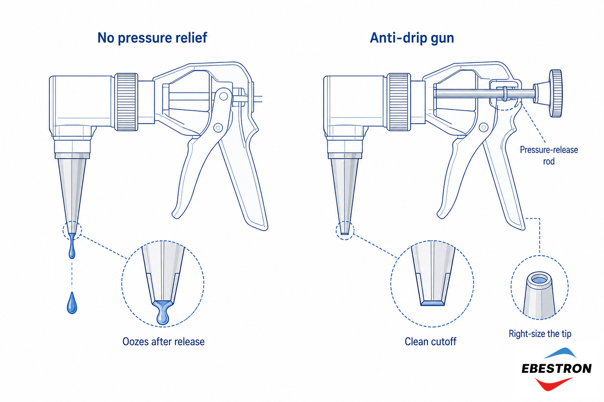 Problem 6: Dripping and Oozing After You Release the Trigger — Ebestron