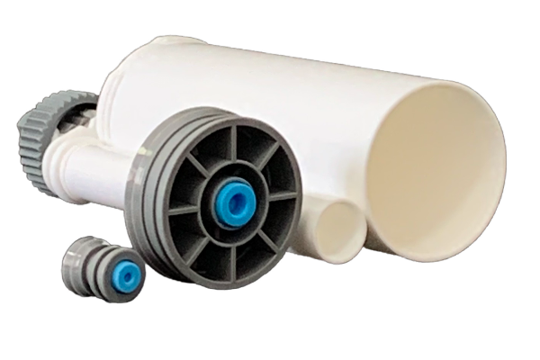 Ebestron dual cartridge and nozzle compatibility interface geometry
