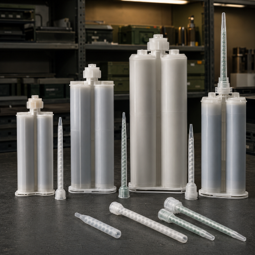 Ebestron Dual Cartridges & Static Mixers