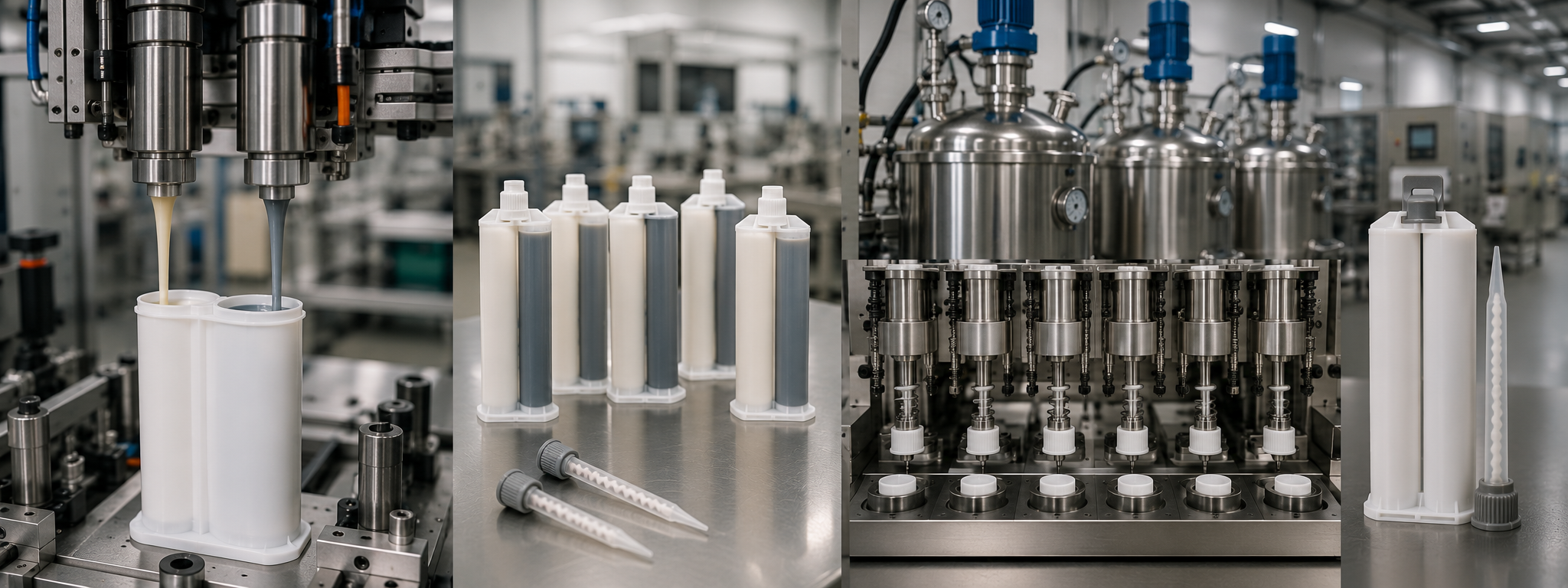 2K Adhesive Dual Cartridge Filling Equipment