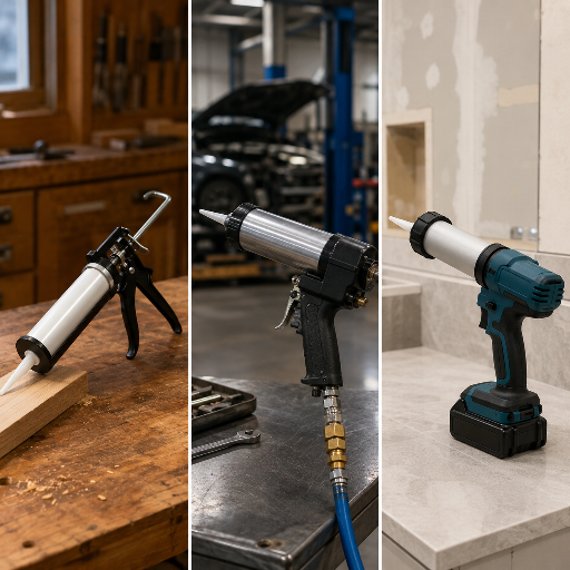 3-Drive Dispensing Selector - Manual vs Pneumatic vs Battery Comparison
