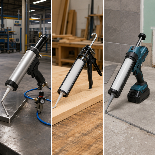Pneumatic vs Manual vs Cordless Dispensing Guns