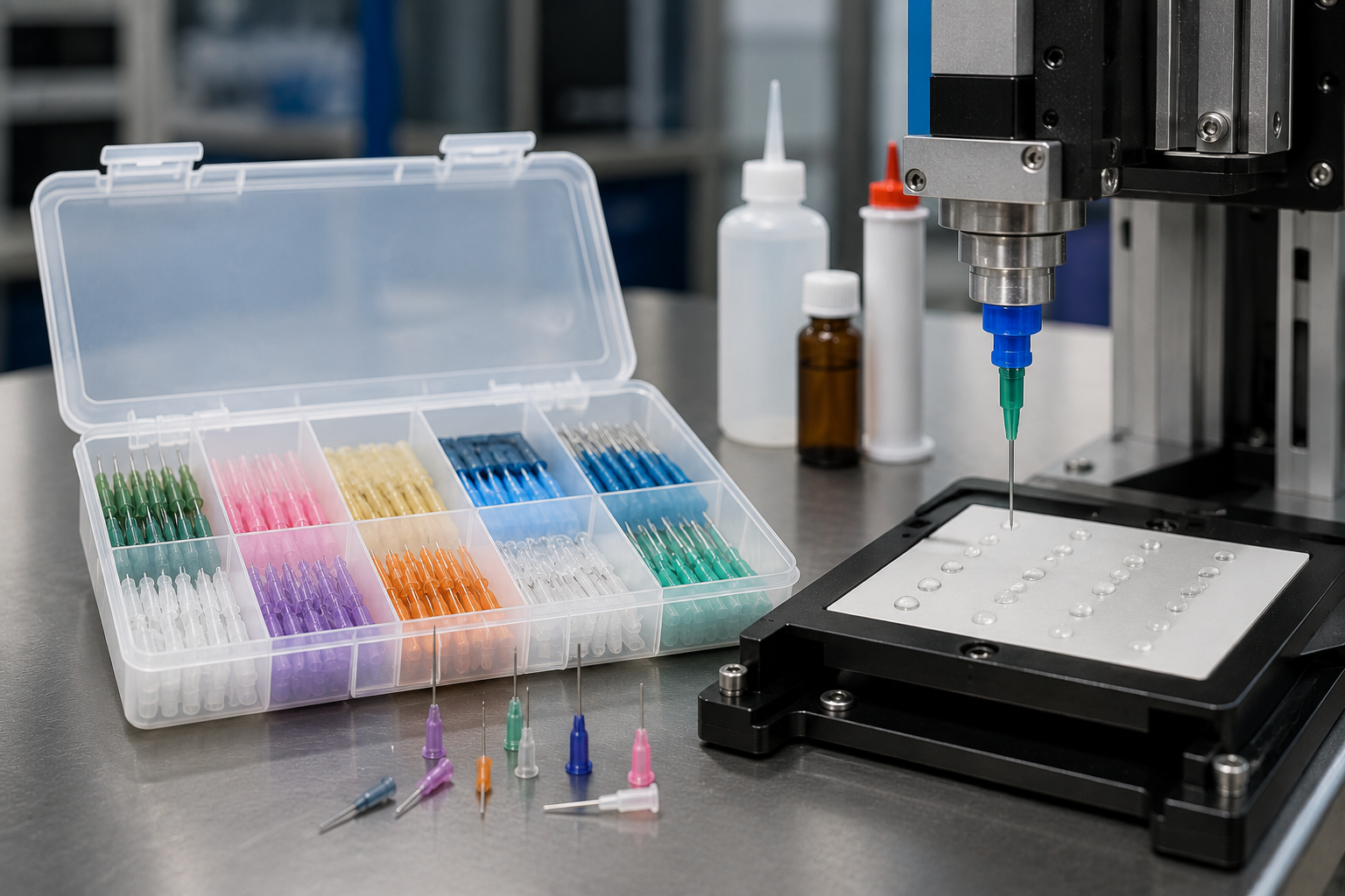 Testing dispensing tip samples