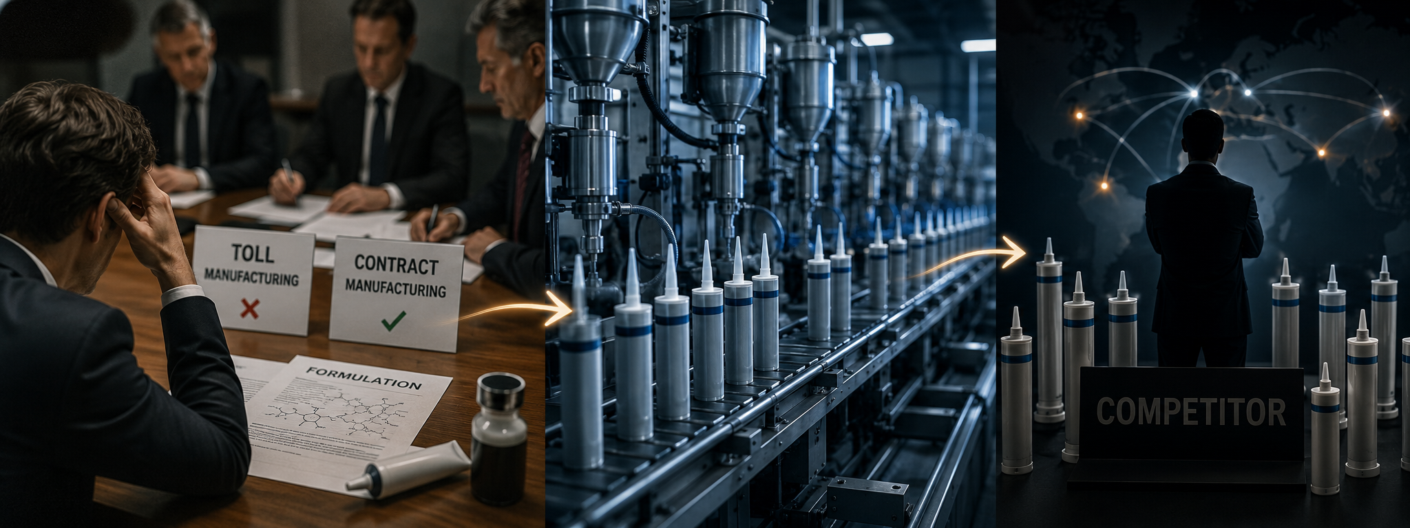 Contract vs Toll Manufacturing Risk Management
