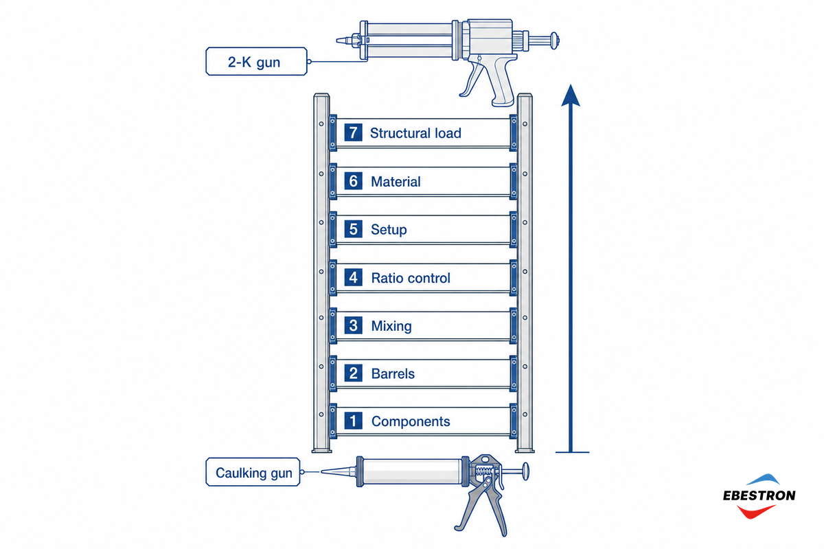 The 7-Point Caulking-Gun-vs-2K-Gun Difference Ladder — Ebestron