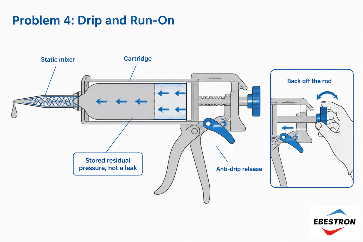 Problem 4: Dripping and Run-On After You Release the Trigger — Ebestron