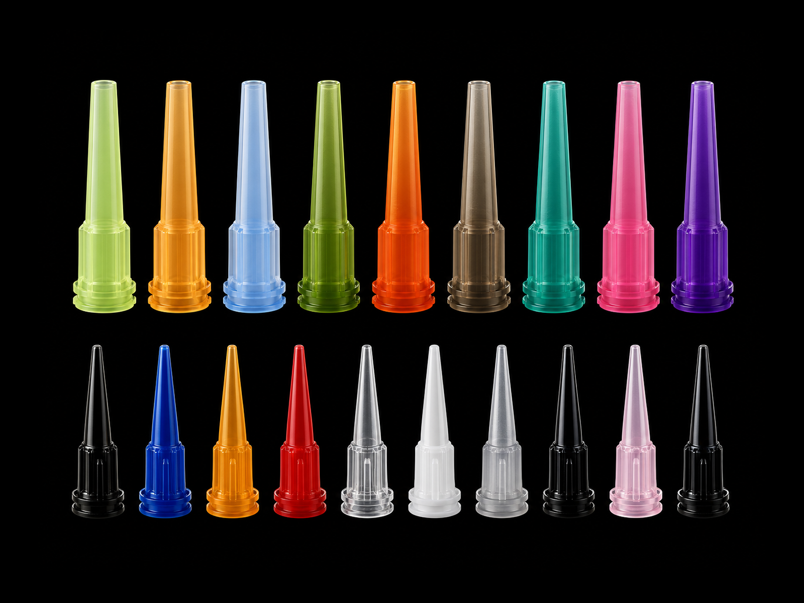 PTFE and Tapered Dispensing Tips View