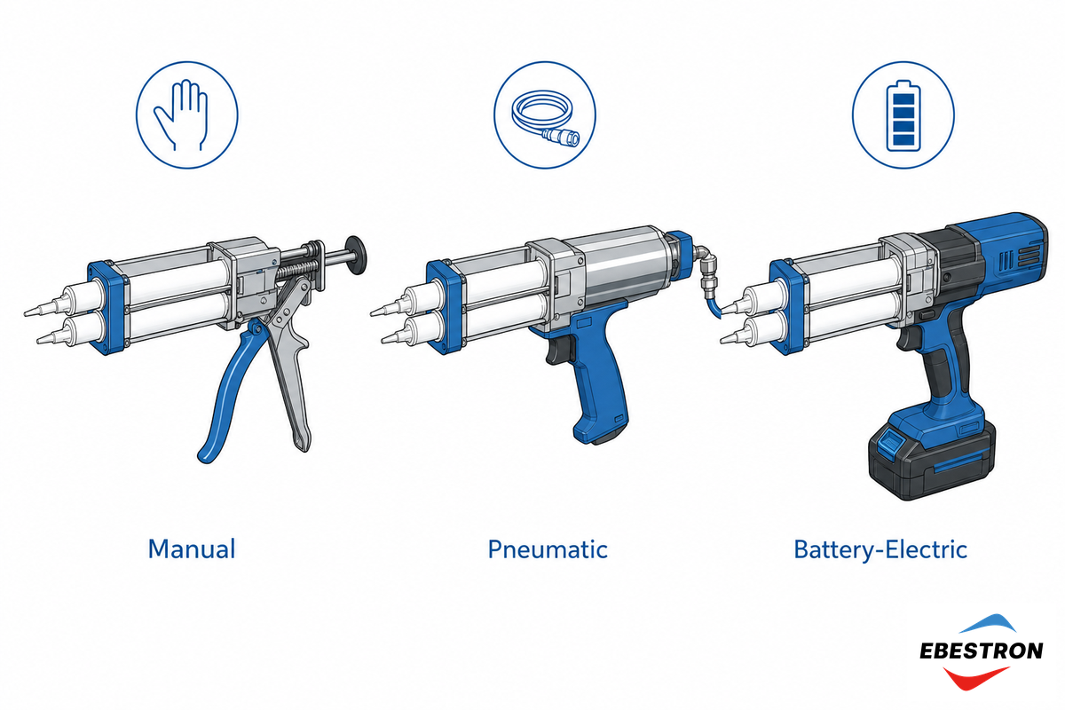 Manual vs Pneumatic vs Battery-Electric: Picking the Drive — Ebestron