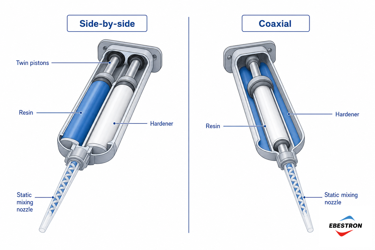 What a Two-Part Adhesive Cartridge Is (and Why Two Chambers) — Ebestron
