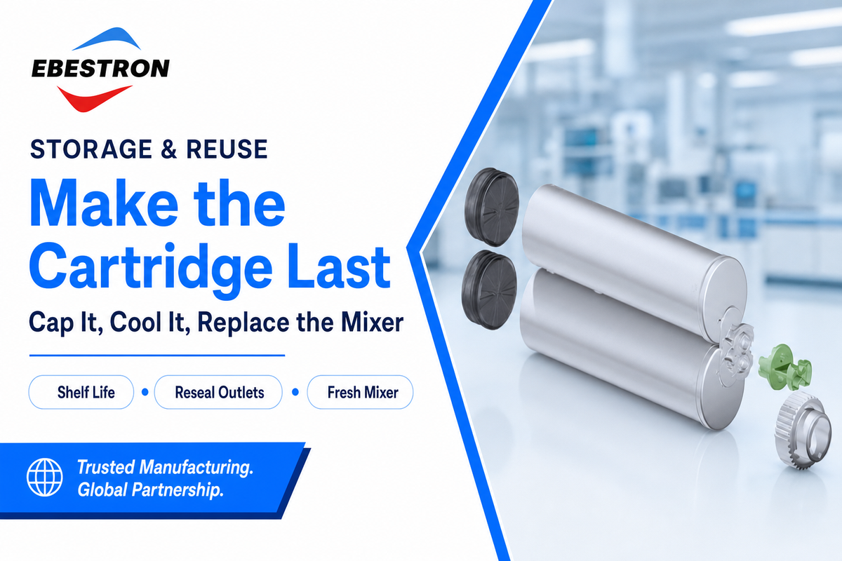 Storage, Shelf Life, and Reusing the Cartridge — Ebestron