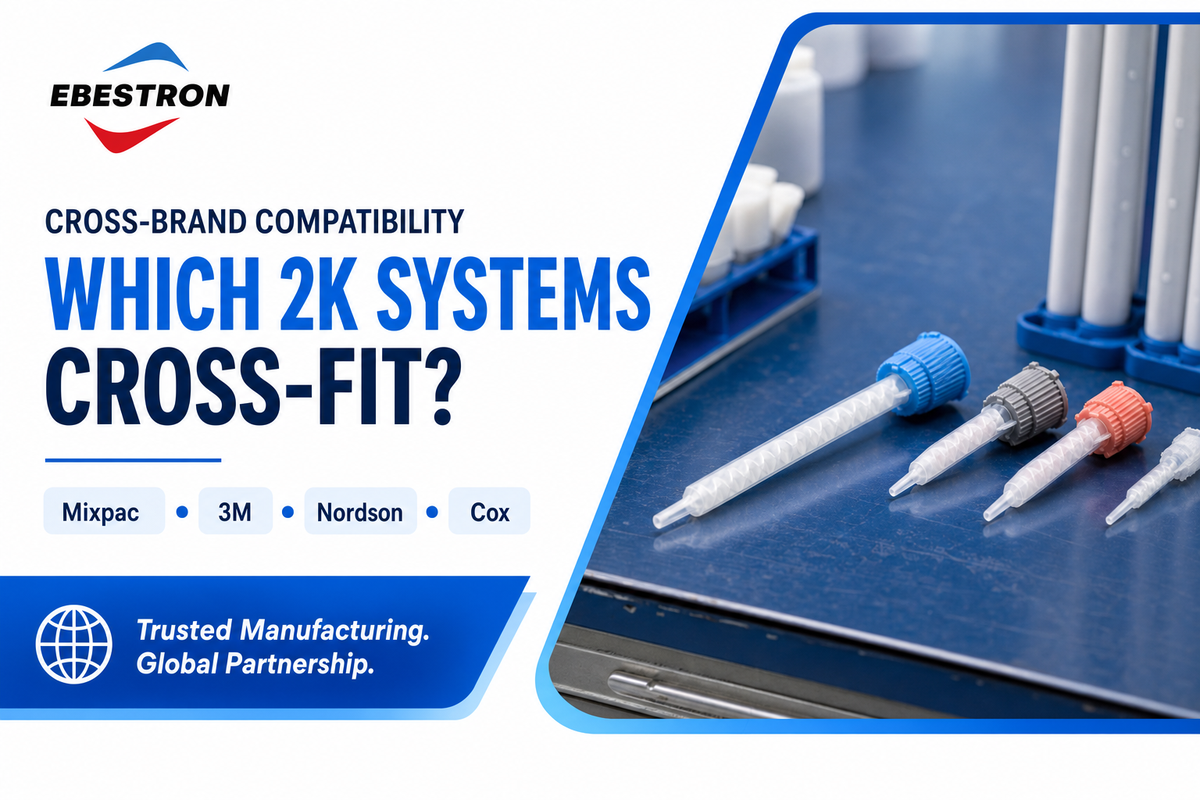 Cross-Brand Compatibility: Mixpac, 3M, Nordson, Cox & Loctite — Ebestron