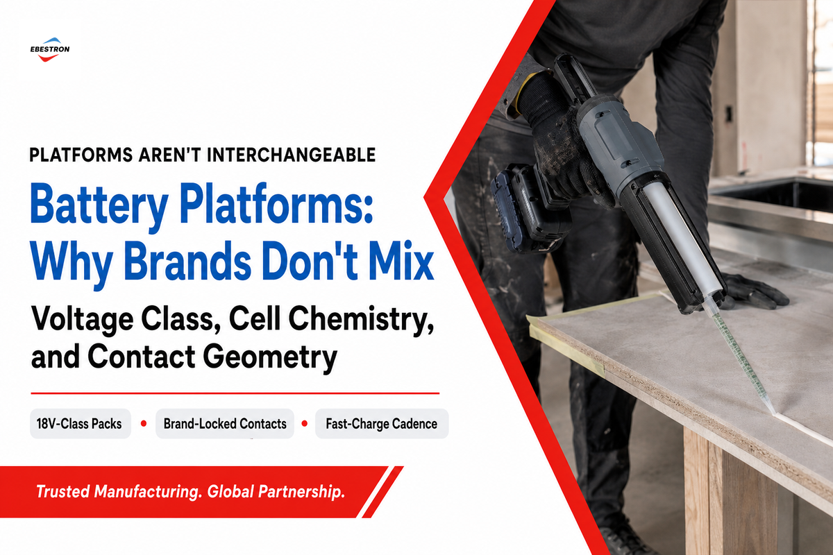 Battery Platforms: Why Brands Don't Mix — Ebestron