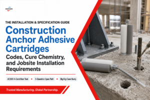 Construction Anchor Adhesive Cartridges (2026 Guide)