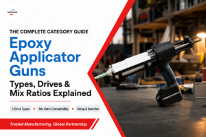 Epoxy Applicator Guns: 3 Types, Drives & How They Work