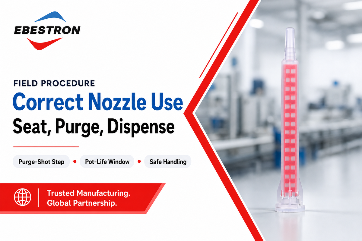 How to Use an Epoxy Mixing Nozzle Correctly — Ebestron