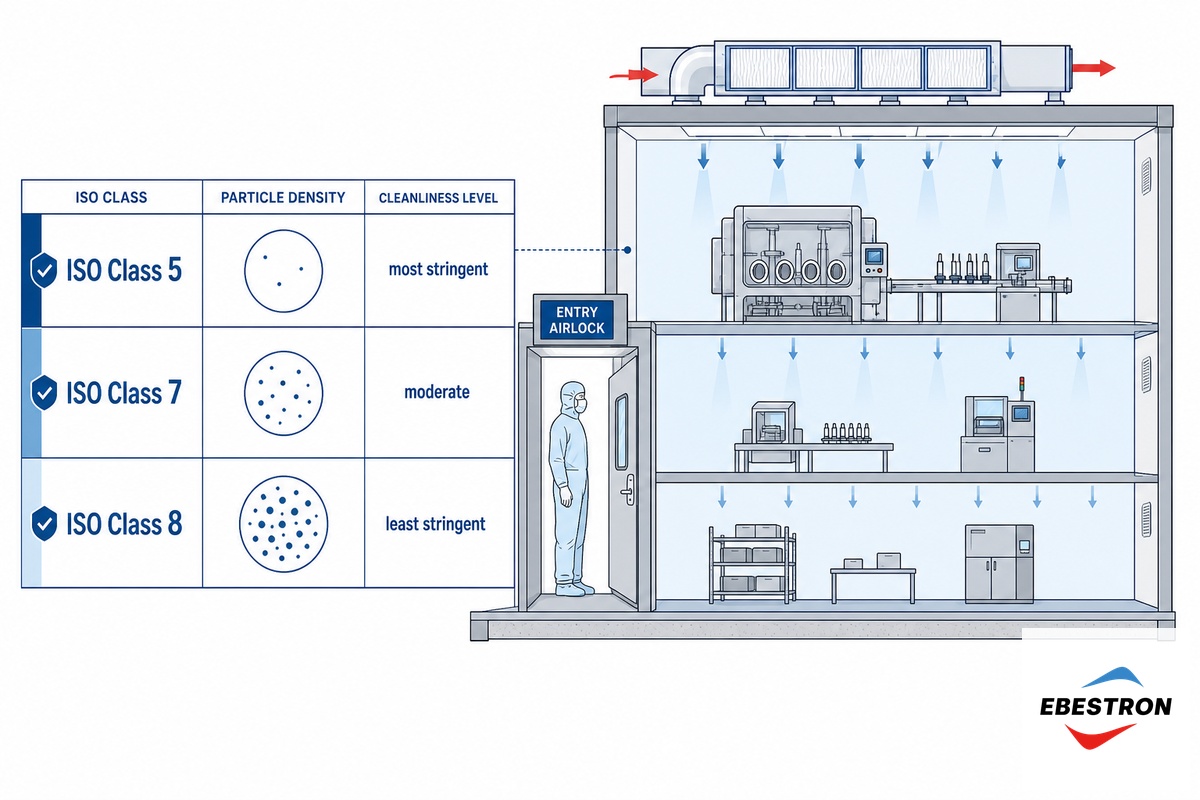Cleanroom Classification for Medical Cartridge Filling — Ebestron