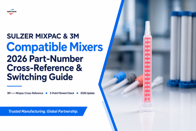 Sulzer Mixpac & 3M Compatible Mixers: 2026 Cross-Reference