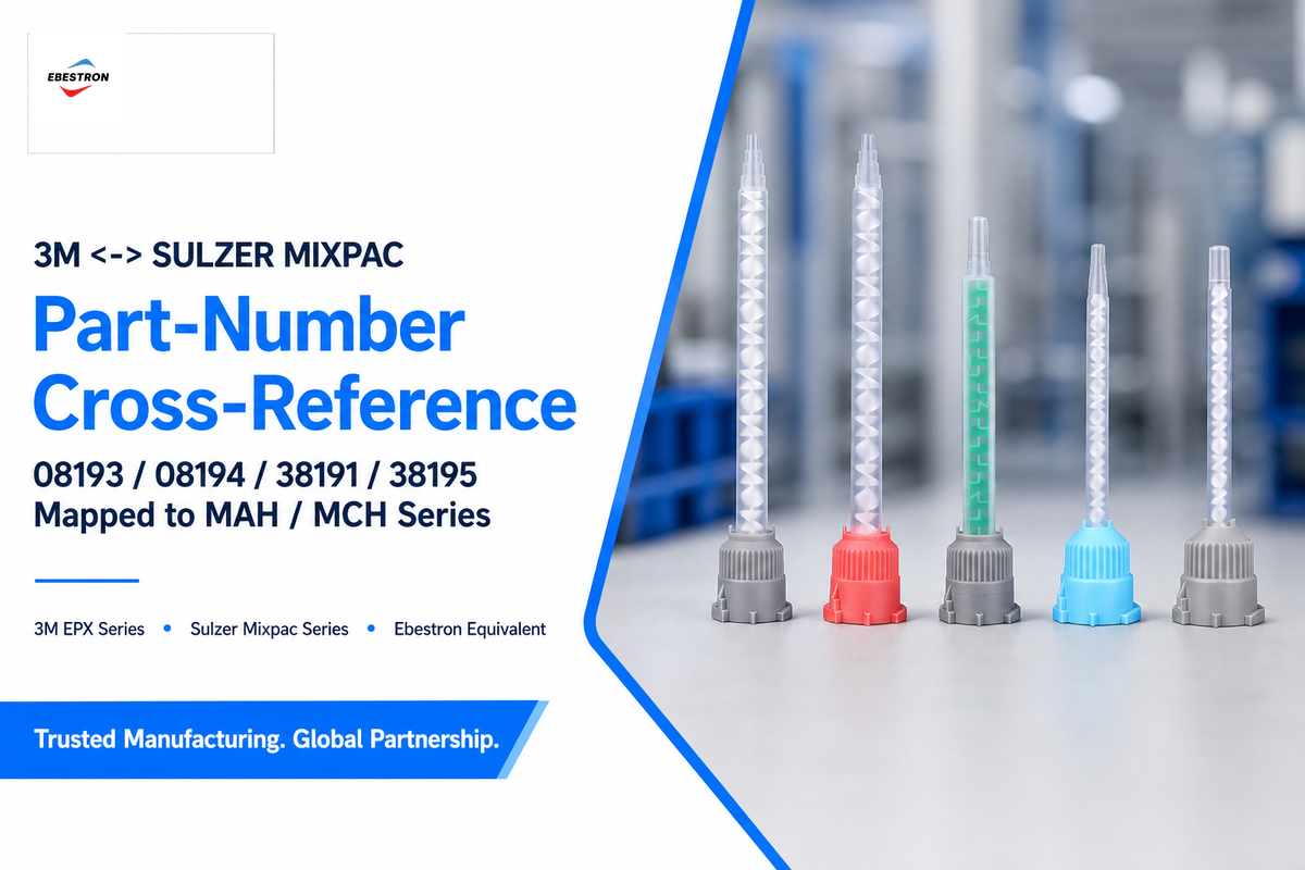 Sulzer Mixpac ↔ 3M Part-Number Cross-Reference Table — Ebestron