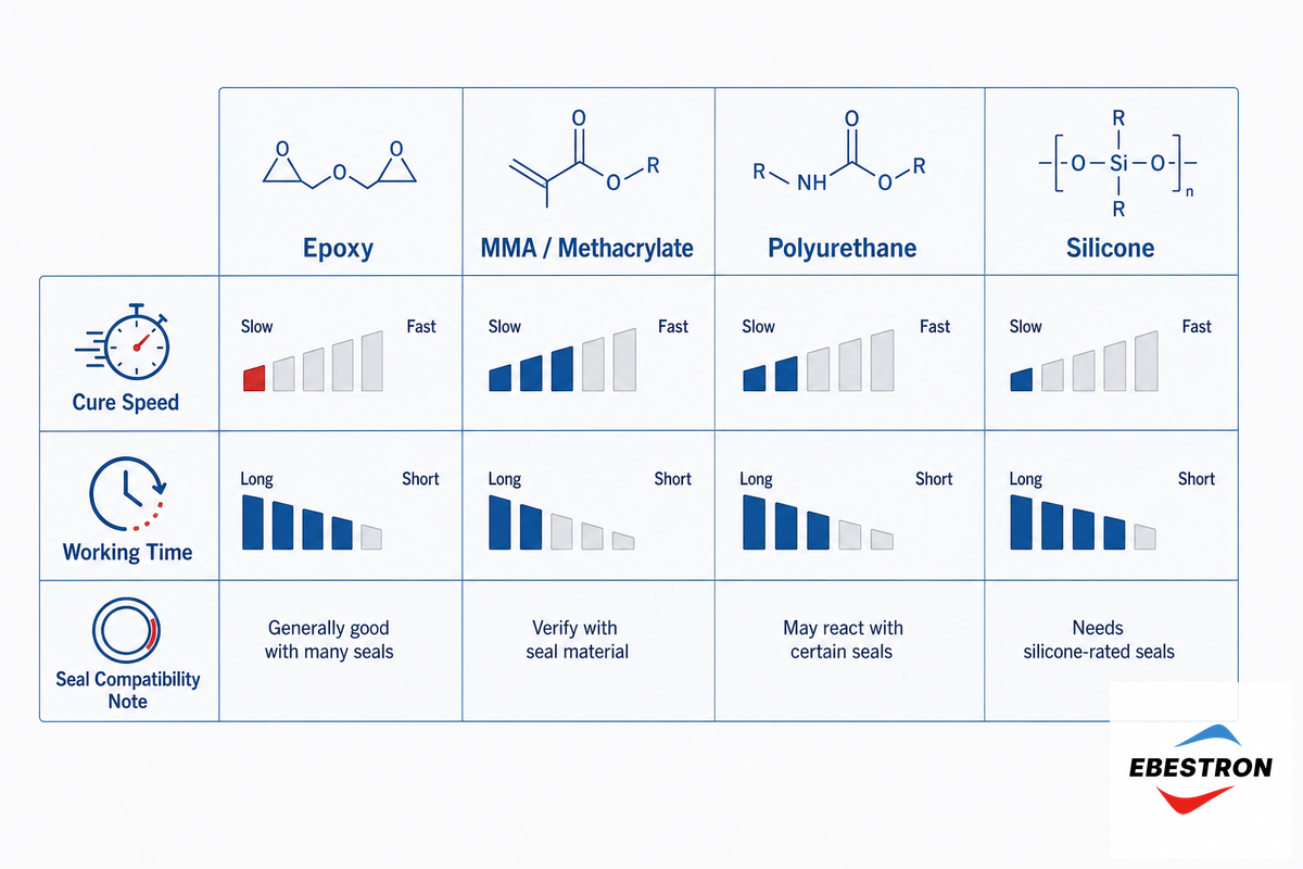 Adhesive Chemistry Compatibility — Ebestron