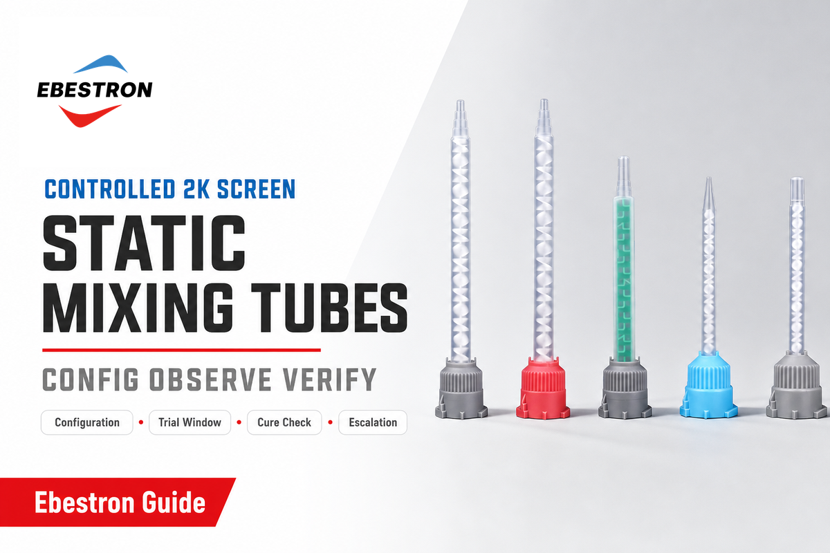 Static Mixing Tubes: 4 Checks for a Controlled 2K Screen