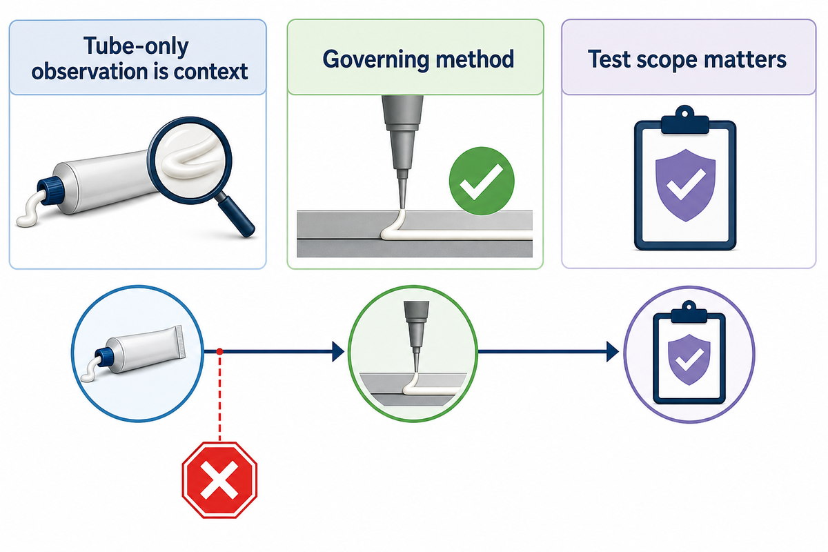Verify Cure Using the Method That Governs the Application — Ebestron