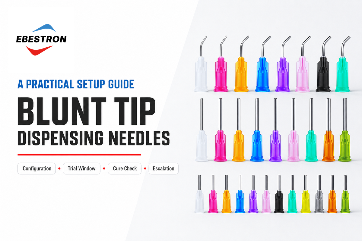 كيفية إعداد إبر التوزيع ذات الأطراف غير الحادة