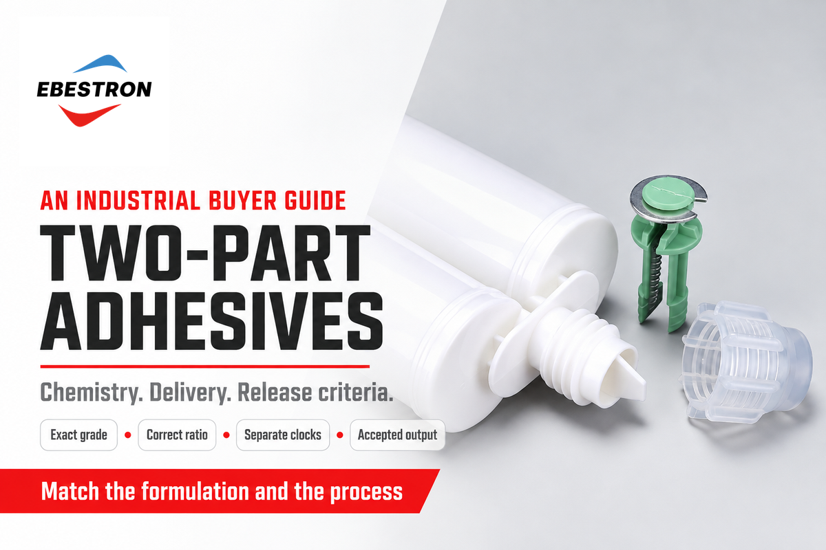 What Is a Two Part Adhesive? Types, Ratios & Cure